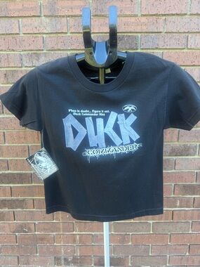 Duck Commander Dynasty Black Short Sleeve T Shirt Top Youth Size XS NWD